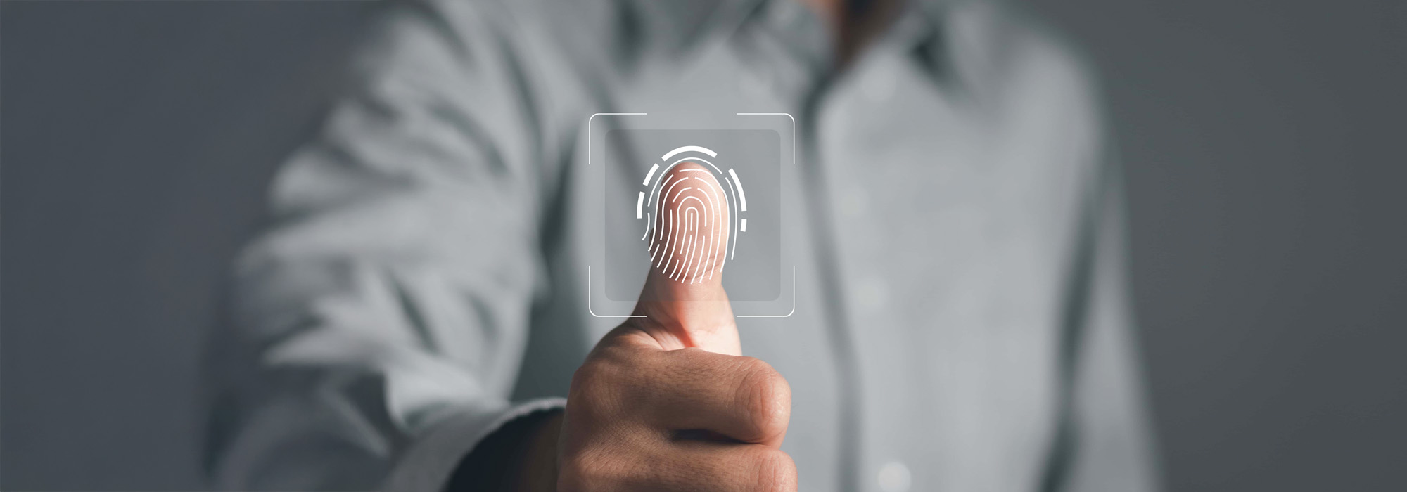 Futuristic digital processing of biometric identification fingerprint scanner