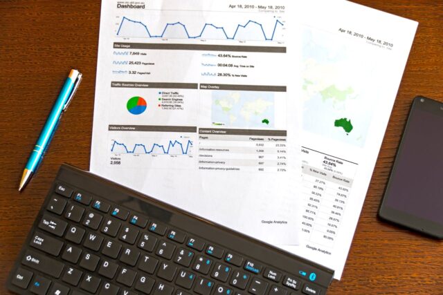 credit report in a desk